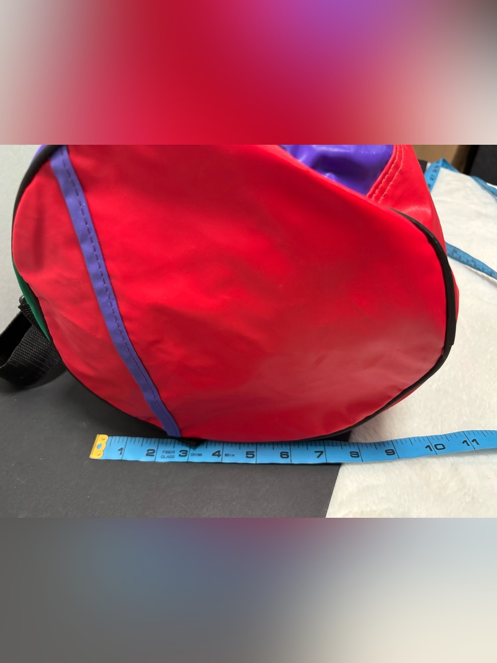 Vintage 1993 Looney Tunes All Stars Basketball Duffle Bag 90s - Picture 9 of 16